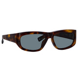 Pilota D-Frame Sunglasses in Tortoiseshell by Jacquemus