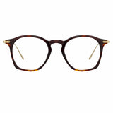 Mila A Square Optical Frame in Tortoiseshell