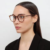 Forster Oval Optical Frame in Tortoiseshell