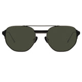 Nico Squared Sunglasses in Nickel