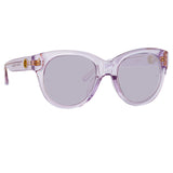 Madi Oversized Sunglasses in Lilac