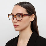 Cedric A Rectangular Optical Frames in Tortoiseshell (Asian Fit)