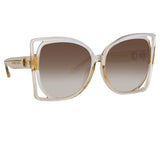 Astra Cat Eye Sunglasses in Ash