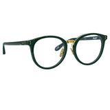 Morgan Oval Optical Frame in Green