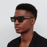 Men's Brady Flat Top Sunglasses in Tortoiseshell