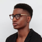 Men's Evans Optical D-Frame in Tortoiseshell