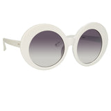 Linda Farrow 468 C15 Oversized Sunglasses