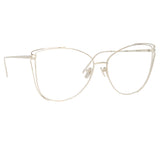 Linda Farrow Amina C9 Cat Eye Optical Frame