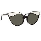 Linda Farrow Ash C1 Cat Eye Sunglasses