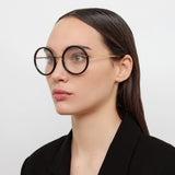 The Tracy | Oversized Optical Frame in Black (C1)