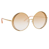 Matthew Williamson Blossom C2 Round Sunglasses