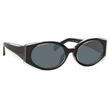 Matthew Williamson Bluebell Cat Eye Sunglasses in Black