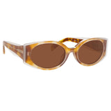 Matthew Williamson Bluebell Cat Eye Sunglasses in Tortoiseshell