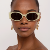 Matthew Williamson Bluebell Cat Eye Sunglasses in Yellow