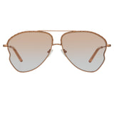 Matthew Williamson Lupin Sunglasses in Nude