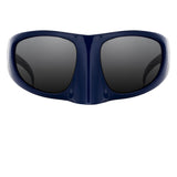 The Mask Sunglasses in Blue