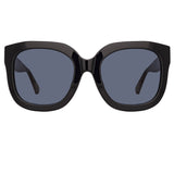The Attico Zoe Oversized Sunglasses in Black