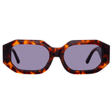 Blake Angular Sunglasses in Tortoiseshell