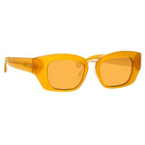 Dries Van Noten 202 Cat Eye Sunglasses in Orange