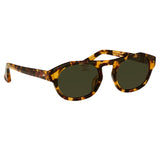 Dries van Noten 38 C14 Oval Sunglasses