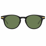 Bay D-Frame Sunglasses in Black