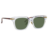 Empire A D-Frame Sunglasses in Clear