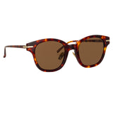 Atkins D-Frame Sunglasses in Tortoiseshell