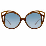 Isler Cat Eye sunglasses in Brown