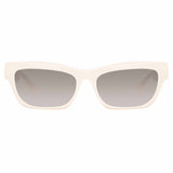 Moe Cat Eye Sunglasses in Cream