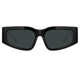 Senna Cat Eye Sunglasses in Black