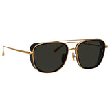 Jarvis Aviator Sunglasses in Black