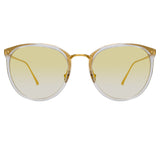 Linda Farrow Calthorpe C58 Oval Sunglasses