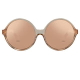 Linda Farrow 451 C9 Round Sunglasses