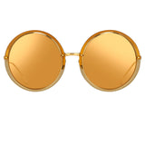 Linda Farrow Kew C13 Round Sunglasses