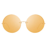 Linda Farrow 565 C1 Round Sunglasses