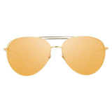 Linda Farrow 575 C1 Aviator Sunglasses