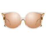 Linda Farrow Lerretta C5 Oversized Sunglasses