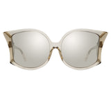 Linda Farrow Lerretta C6 Oversized Sunglasses