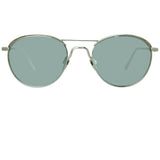 Linda Farrow 623 C2 Oval Sunglasses