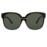 Linda Farrow 651 C1 Oversized Sunglasses