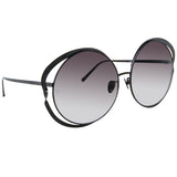 Linda Farrow 660 C6 Round Sunglasses