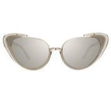 Linda Farrow Khira C5 Cat Eye Sunglasses