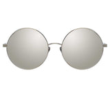 Linda Farrow Lockhart C3 Round Sunglasses