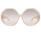 Linda Farrow Layla C6 Oversized Sunglasses