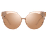 Linda Farrow Sami C4 Oversized Sunglasses
