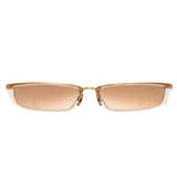 Linda Farrow Issa C4 Rectangular Sunglasses