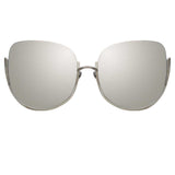Linda Farrow Kennedy C2 Oversized Sunglasses