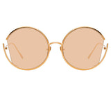 Linda Farrow Quarry C6 Round Sunglasses