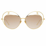 Linda Farrow Harlequin C4 Special Sunglasses