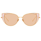 Linda Farrow Des Vouex C8 Cat Eye Sunglasses